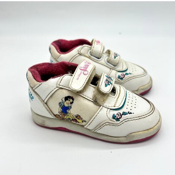 Disney Other - Vintage Snow White Sneakers 90's Y2K Disney Princess Girl Baby Toddler Shoes 4